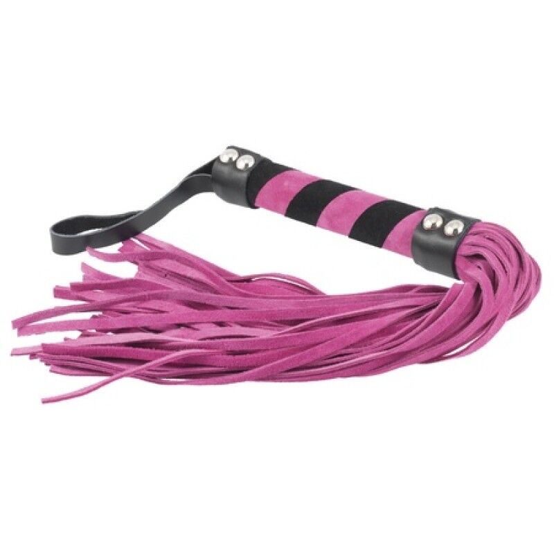 Rimba Long Suede Flogger - Pink